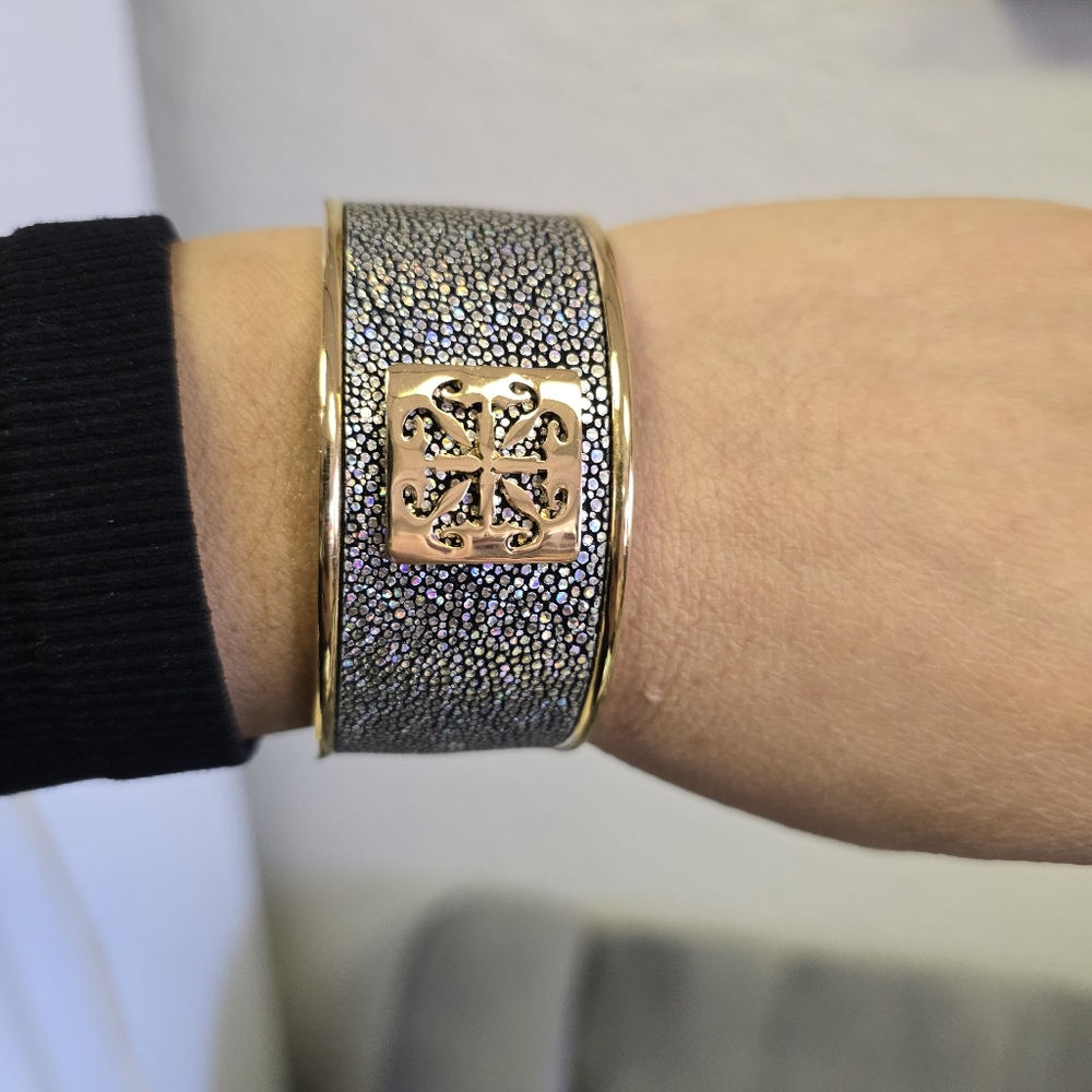 Rustic Cuff Bangle - image 5